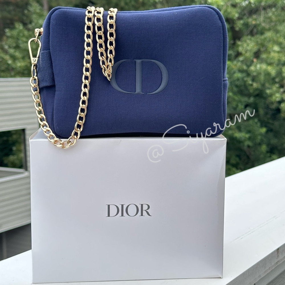 Dior purse/ pouch/ Toiletry bag to crossbody bag